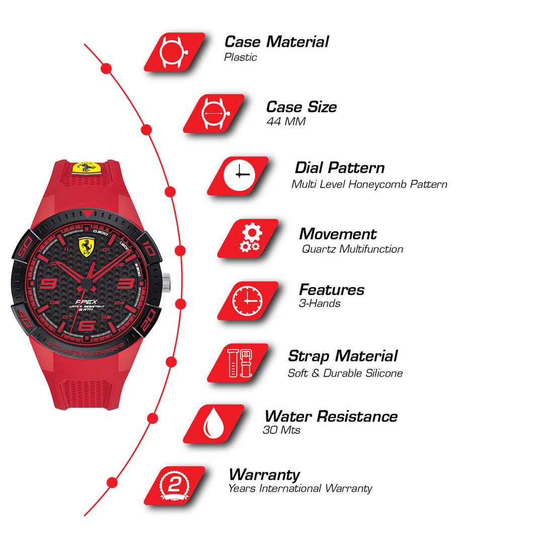 Apex Quartz Men's Watch -  0830748