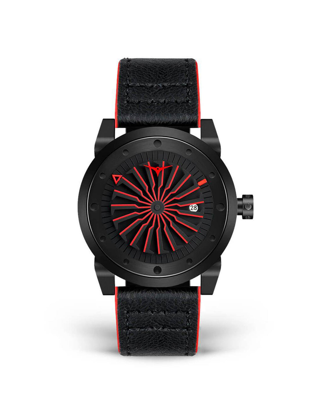 Automatic Black Turbine Dial Men's Watch - 142