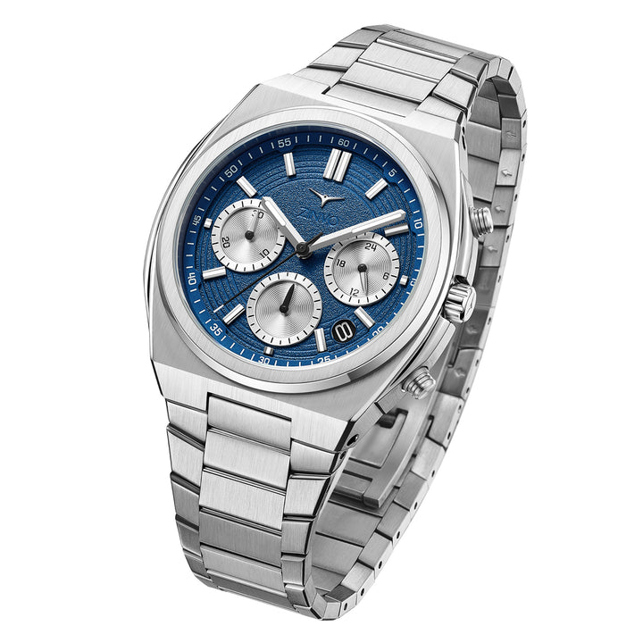 Rival Chrono Marine Quartz Men's Watch With Additional Strap - 200-02