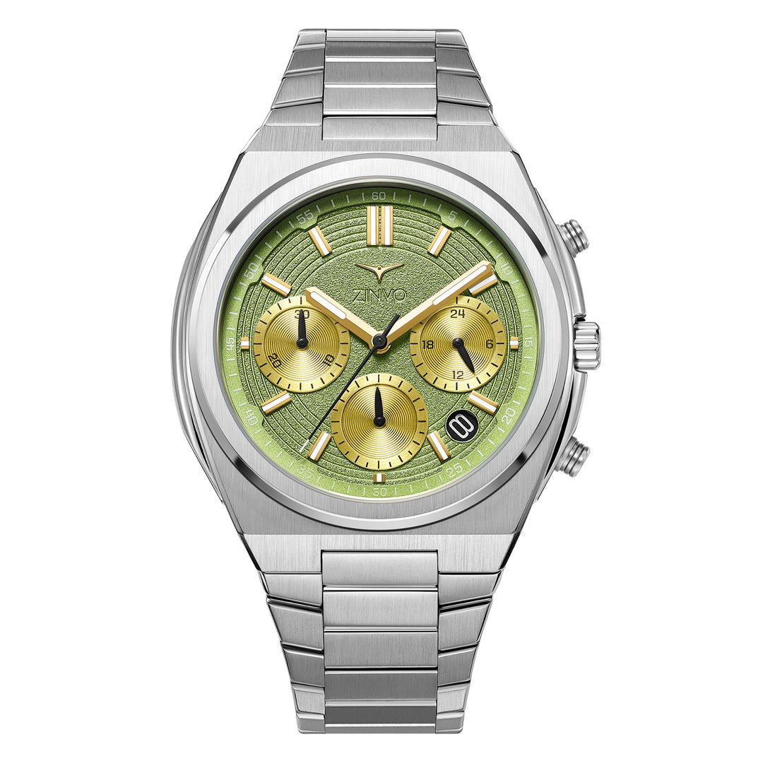 Rival Chrono Legacy Quartz Men's Watch With Additional Strap - 200-03