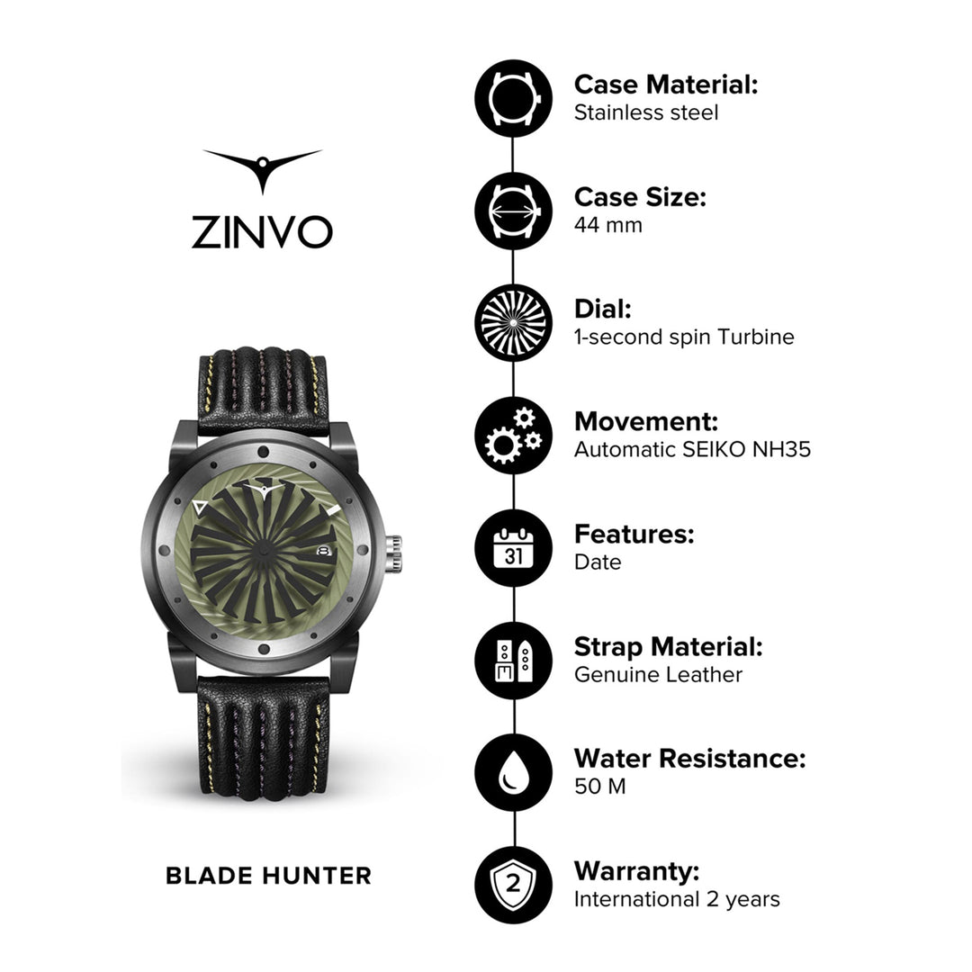 Blade Hunter Automatic Men's Watch -  235