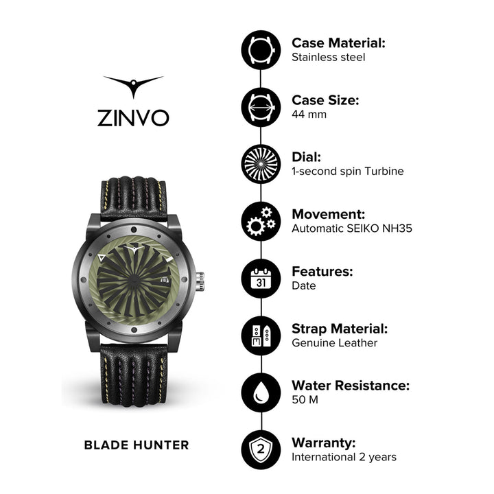 Blade Hunter Automatic Men's Watch -  235