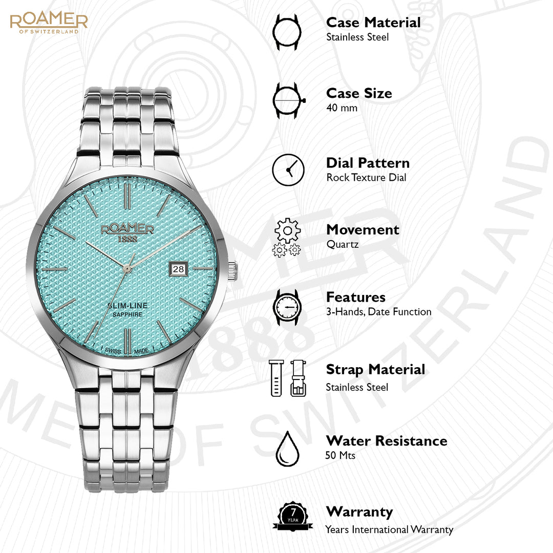 Slim-Line Classic Quartz Men's Watch -  512833 41 05 20