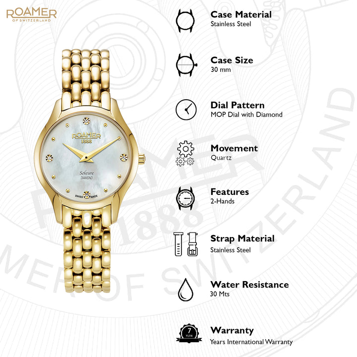Soleure Quartz Women's Watch -  547857 48 25 50