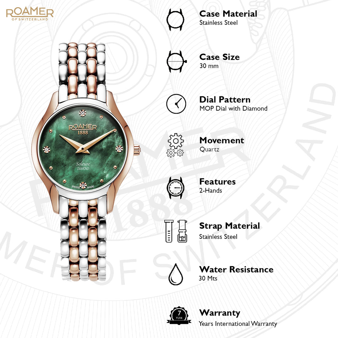 Soleure Quartz Women's Watch -  547857 49 75 50