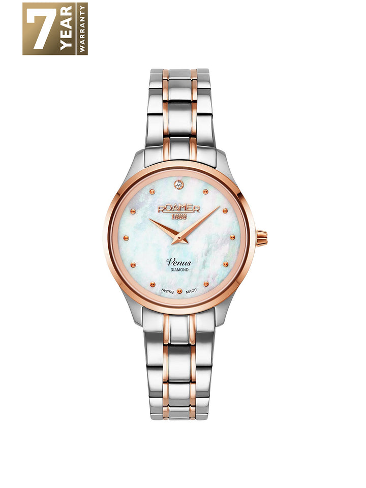 Venus Diamond Quartz MOP Women's Watch -  601857 49 89 20