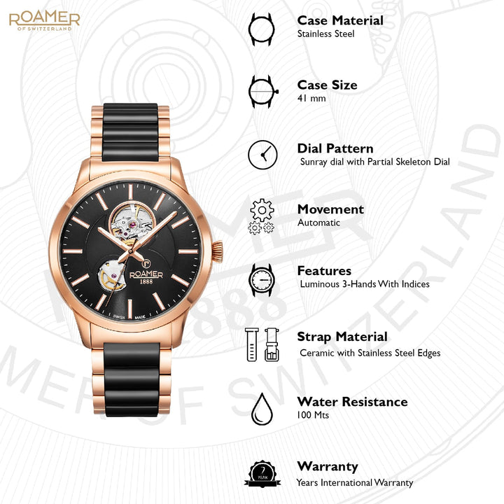 C-Line Automatic Men's Watch -  672661 49 55 60