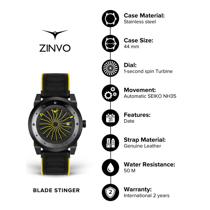 Blade Stinger Automatic Men's Watch -  888