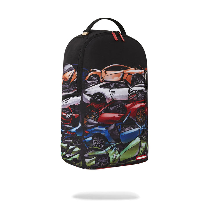 Limited Edition Crushed Sports Cars DLXSR Backpack For Unisex - 910B1446NSZ