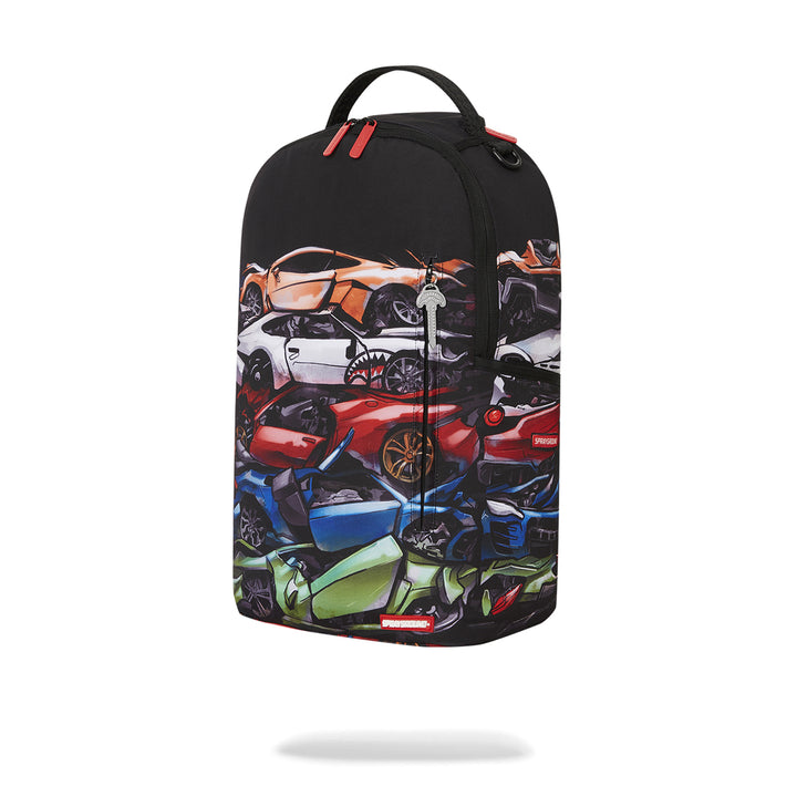 Limited Edition Crushed Sports Cars DLXSR Backpack For Unisex - 910B1446NSZ