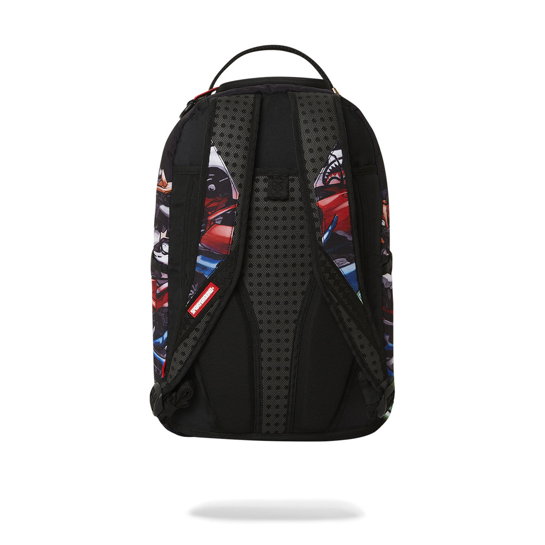 Limited Edition Crushed Sports Cars DLXSR Backpack For Unisex - 910B1446NSZ