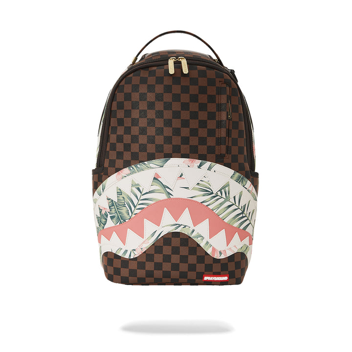 Limited Edition Tropical Floral Sip DLXSV Backpack For Women - 910B4274NSZ