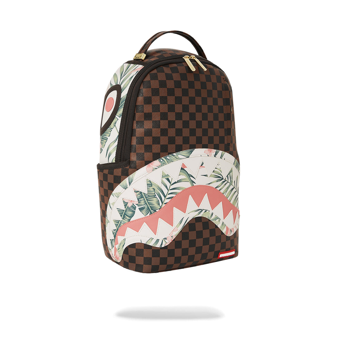 Limited Edition Tropical Floral Sip DLXSV Backpack For Women - 910B4274NSZ