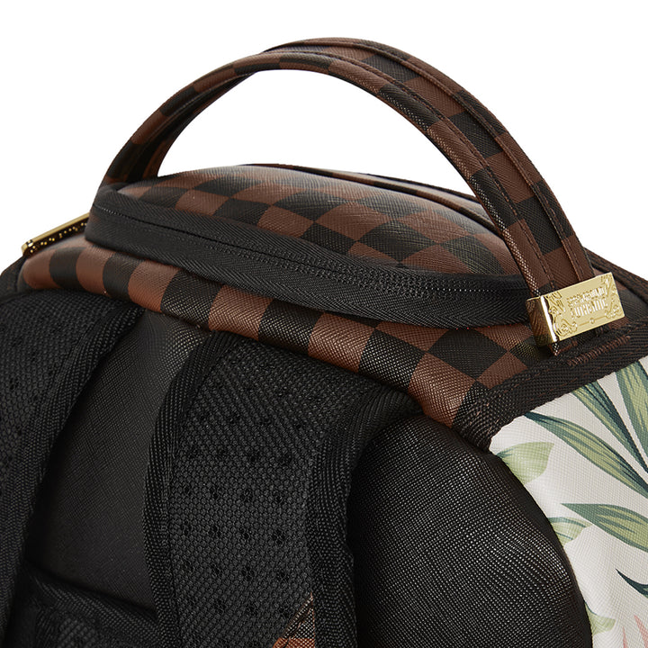Limited Edition Tropical Floral Sip DLXSV Backpack For Women - 910B4274NSZ