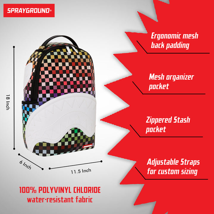Limited Edition Calm Check Colors DLXSV Backpack For Unisex - 910B4824NSZ