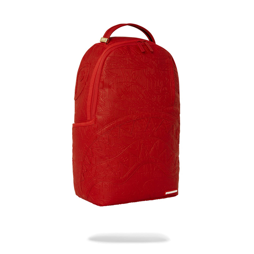 Limited Edition Red Scribble Backpack For Unisex - 910B5367NSZ