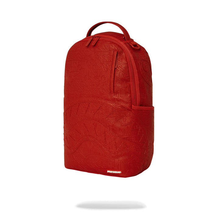 Limited Edition Red Scribble Backpack For Unisex - 910B5367NSZ