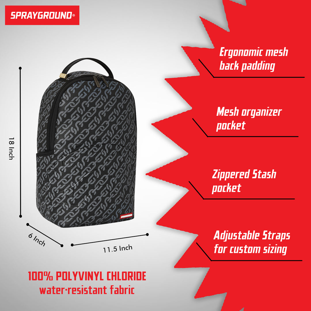 Limited Edition Sg Chains Backpack For Unisex - 910B5381NSZ