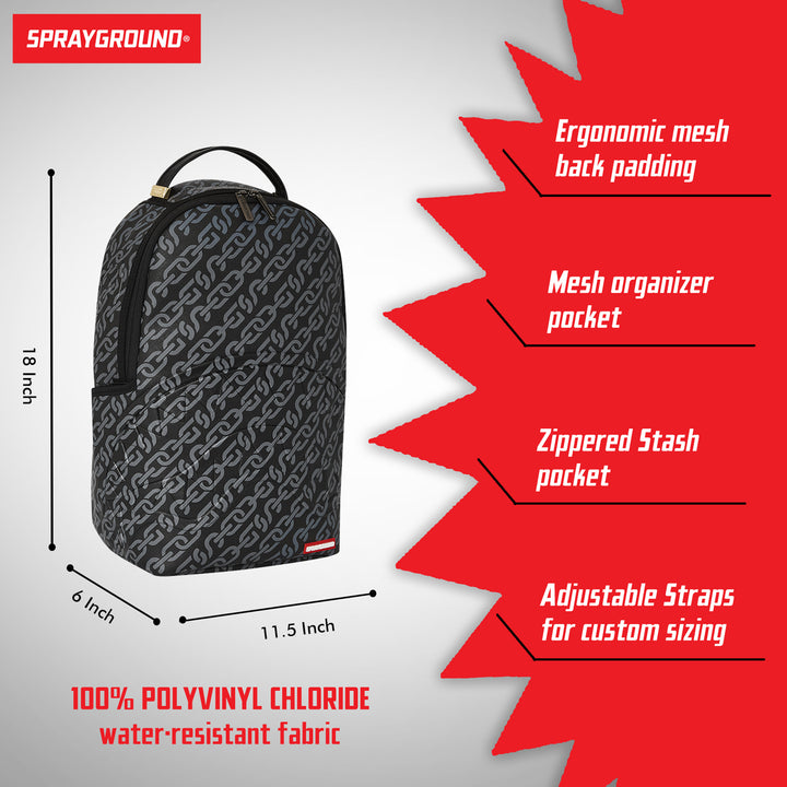 Limited Edition Sg Chains Backpack For Unisex - 910B5381NSZ