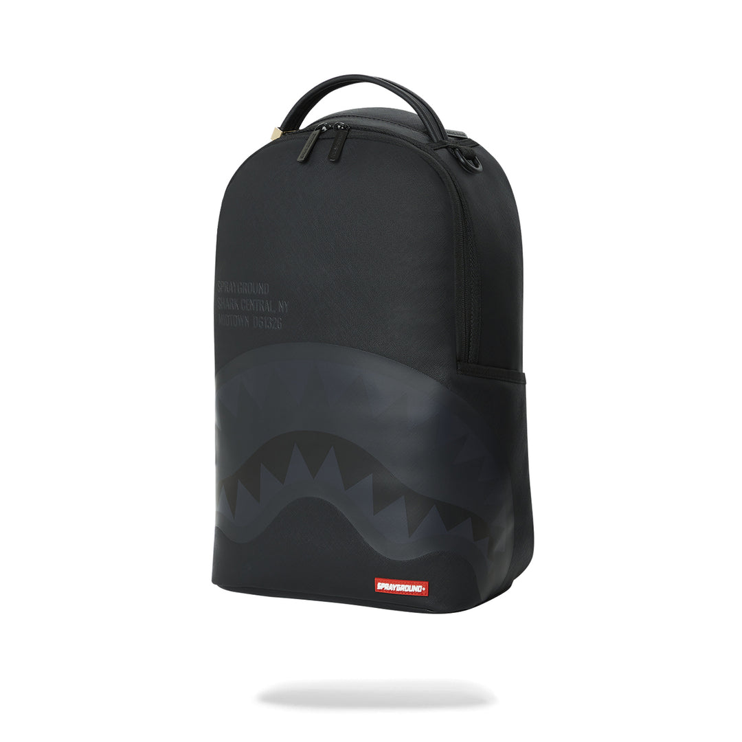 Limited Edition Shark Central: 2.0: Black On Black DLXSV Backpack For Unisex - 910B5443NSZ