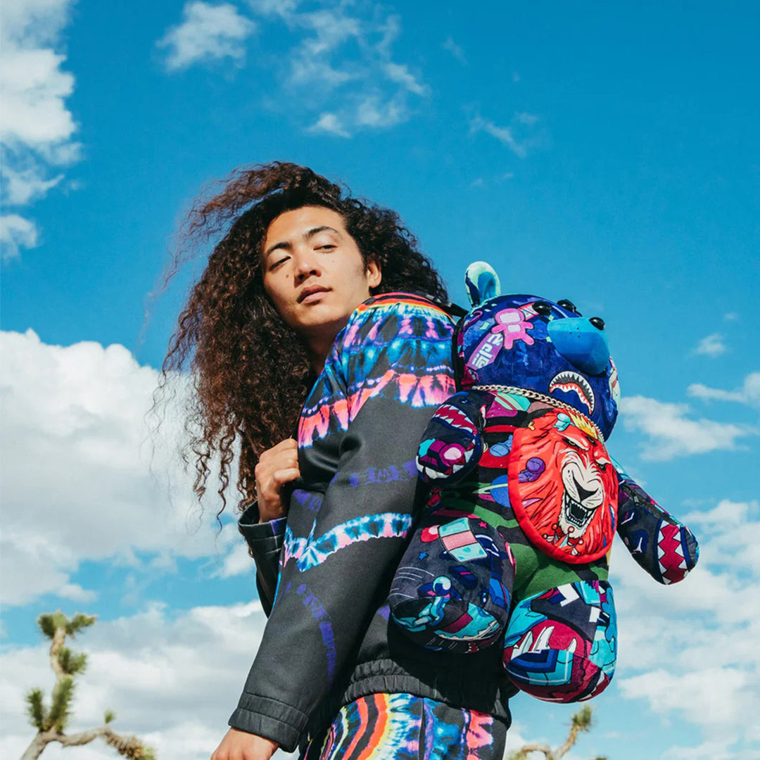 Limited Edition Astro Psycho Bear Backpack With Monster Eye For Unisex - 910B5490NSZ