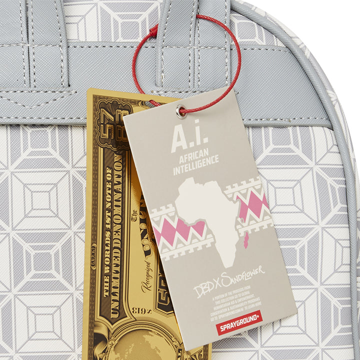 Limited Edition Ai Stunna Cream Savage Backpack For Women - 910B5559NSZ