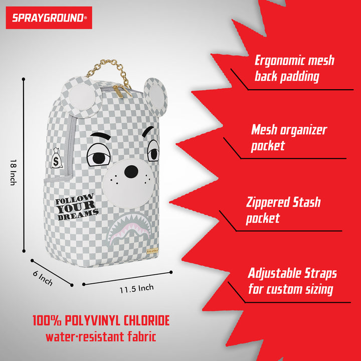 Limited Edition Couture Bear Backpack For Unisex - 910B5681NSZ