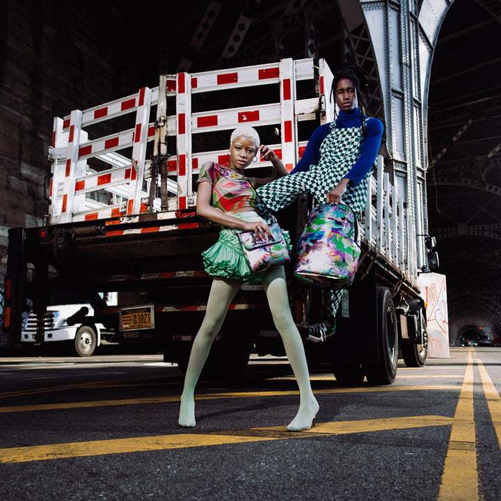 Limited Edition Neon Money Camo Backpack For Unisex - 910B5712NSZ