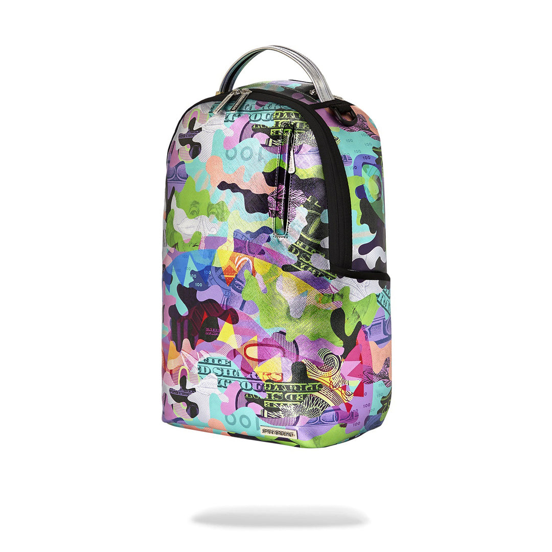 Limited Edition Neon Money Camo Backpack For Unisex - 910B5712NSZ