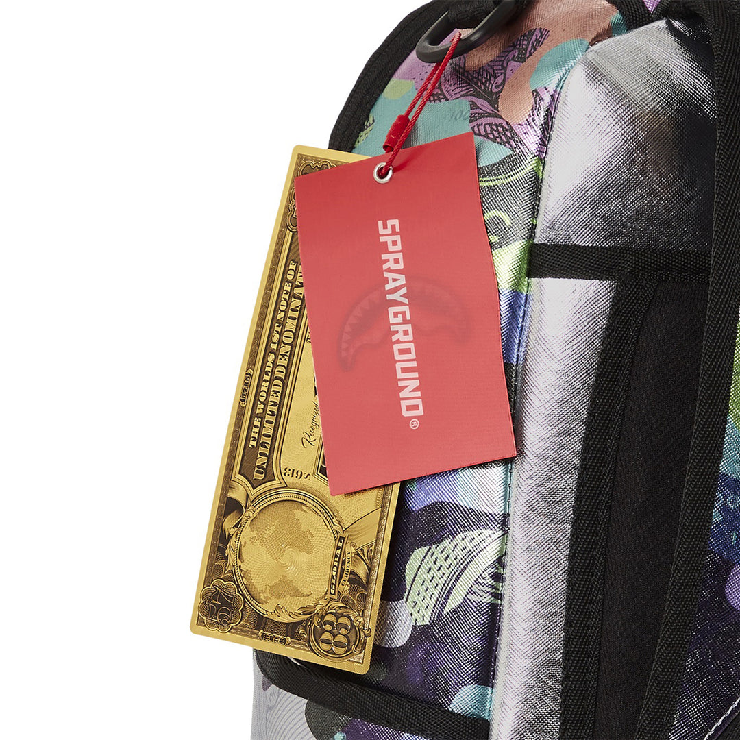 Limited Edition Neon Money Camo Backpack For Unisex - 910B5712NSZ