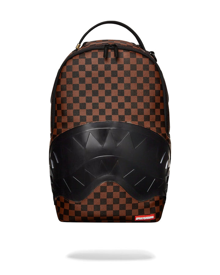 Unisex Limited Edition Brown SHARKS IN PARIS CLEAR FOR TAKEOFF DLXSC BACKPACK
