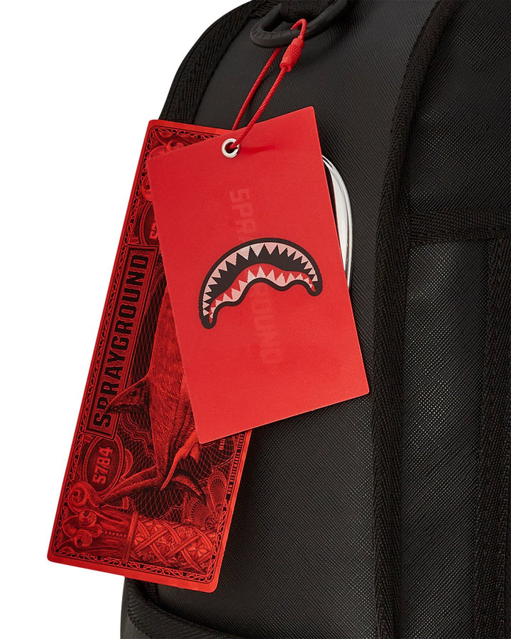 Unisex Limited Edition Black METALLIC TO THE TOUCH EXTRA DRIP BACKPACK