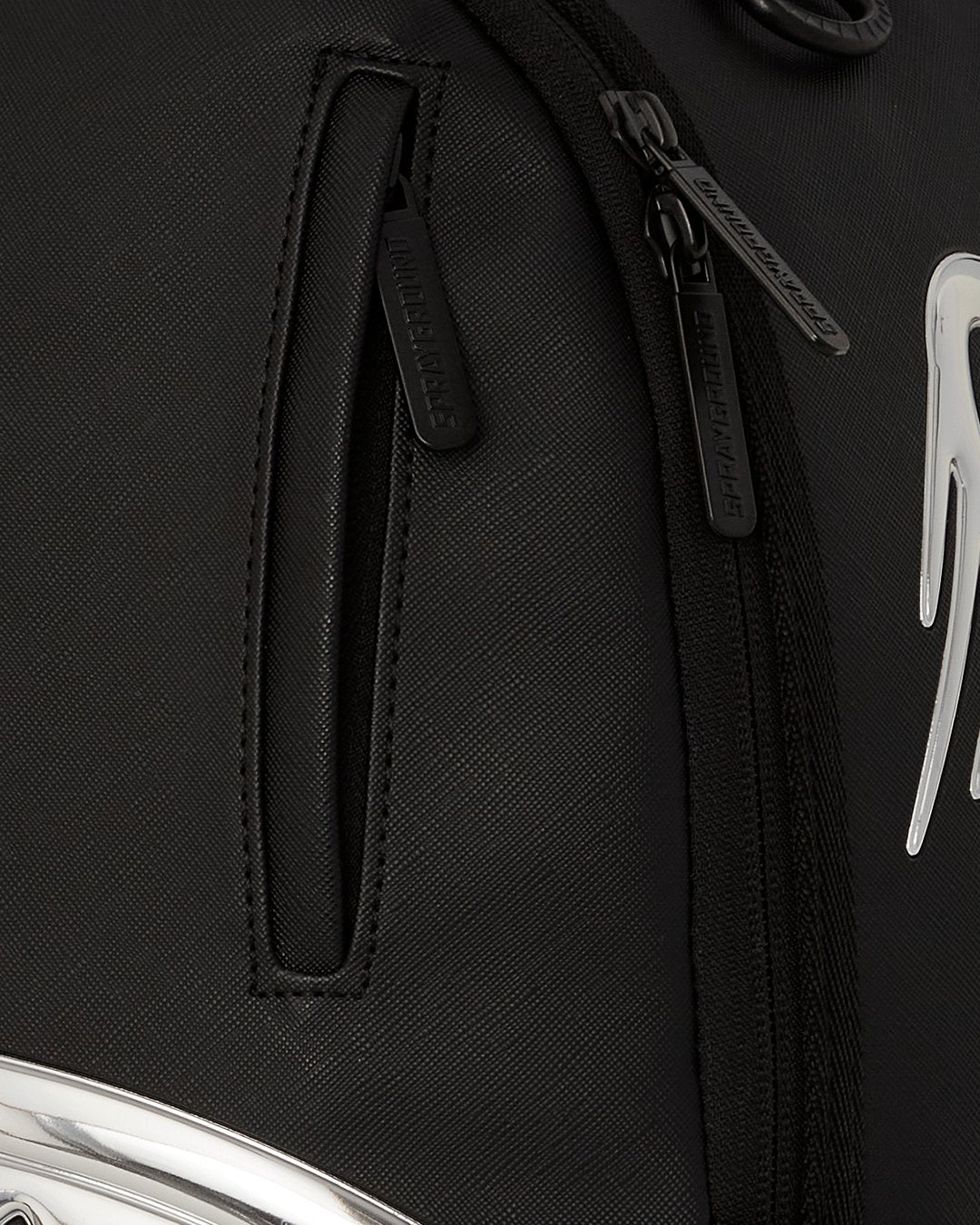 Unisex Limited Edition Black METALLIC TO THE TOUCH EXTRA DRIP BACKPACK