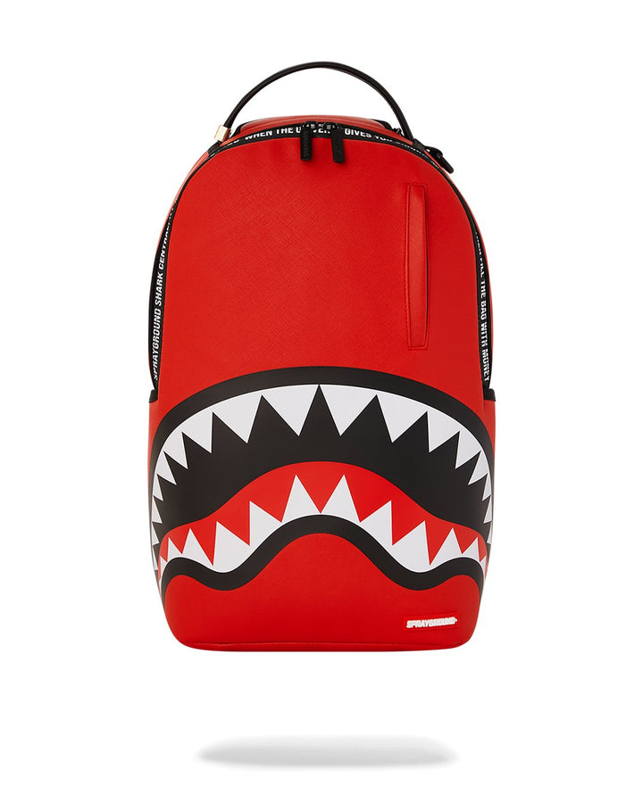 Unisex Limited Edition REd SHARK CENTRAL PROVERB DLXSV BACKPACK