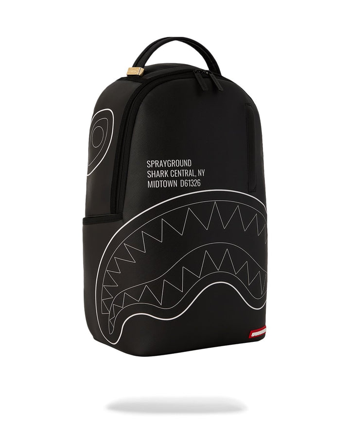 Unisex Limited Edition Black SHARK CENTRAL OUT THE LINE DLXSV BACKPACK