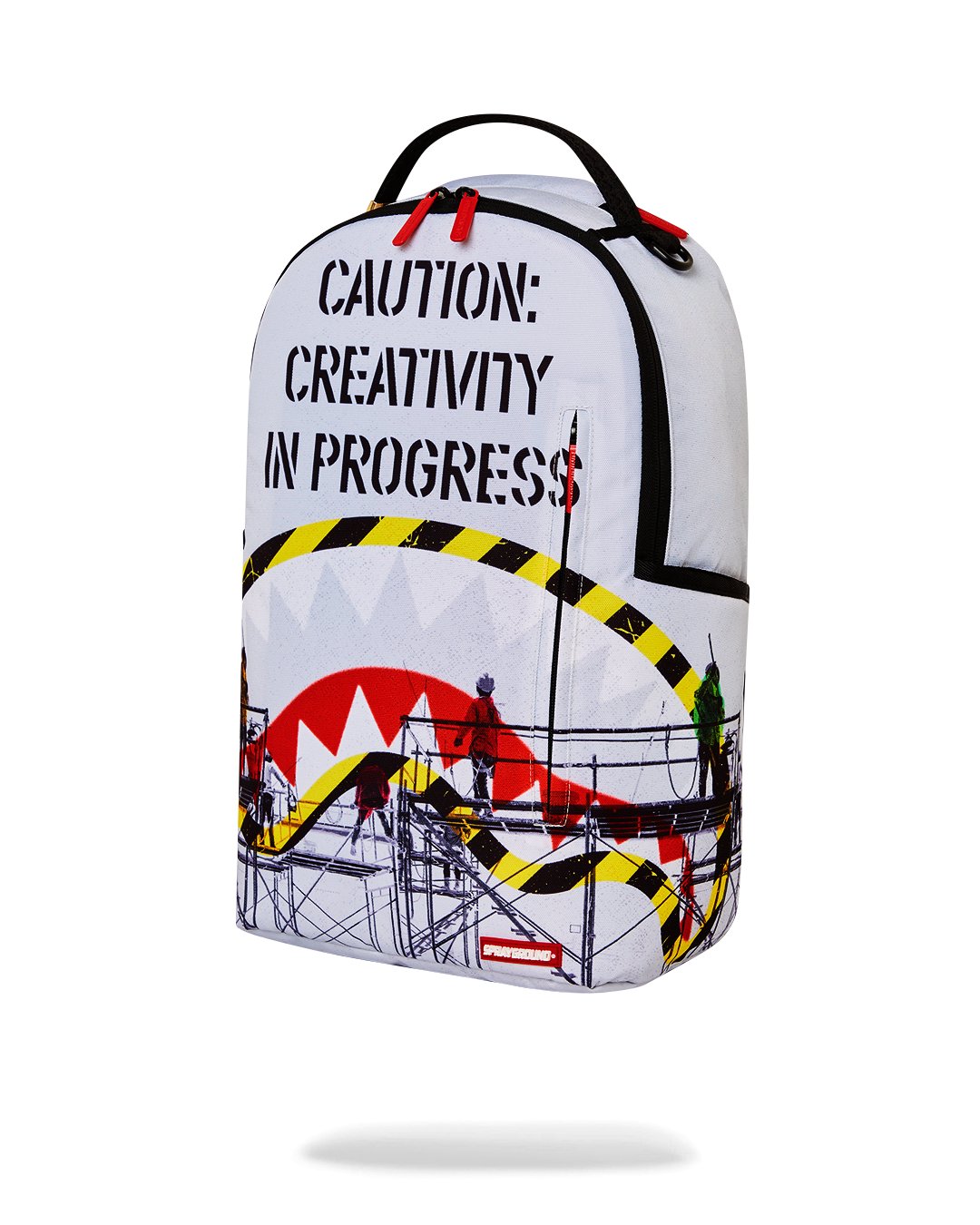 Unisex Limited Edition White CREATIVITY IN PROGRESS DLXSR BACKPACK