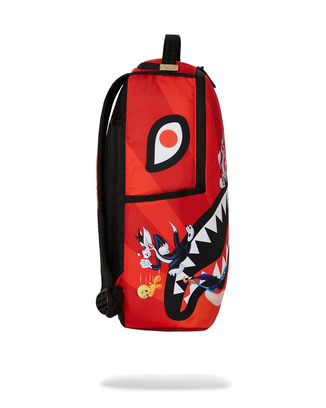 Unisex Limited Edition Red LOONEY TUNES SHARK RUN DLXSR BACKPACK