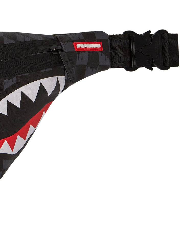 Unisex Limited Edition Black ATOMIC VAPOR SHARK CROSSBODY