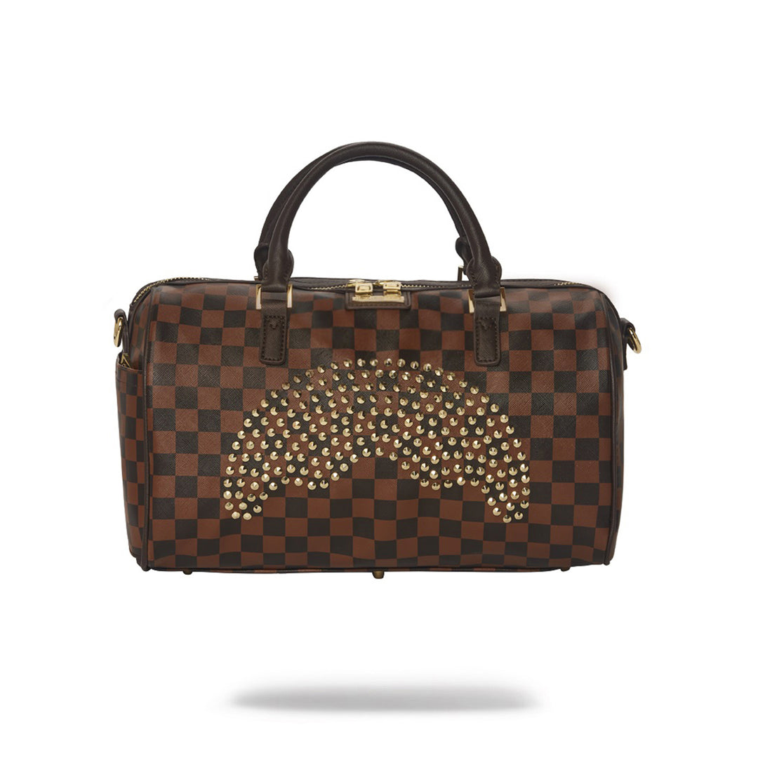 Limited Edition Sharks In Paris Gold Rivit Empress Duffle - 910D4056NSZ