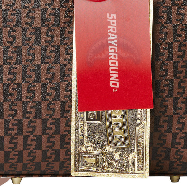 Limited Edition Money Check Mini Duffle - 910D4660NSZ