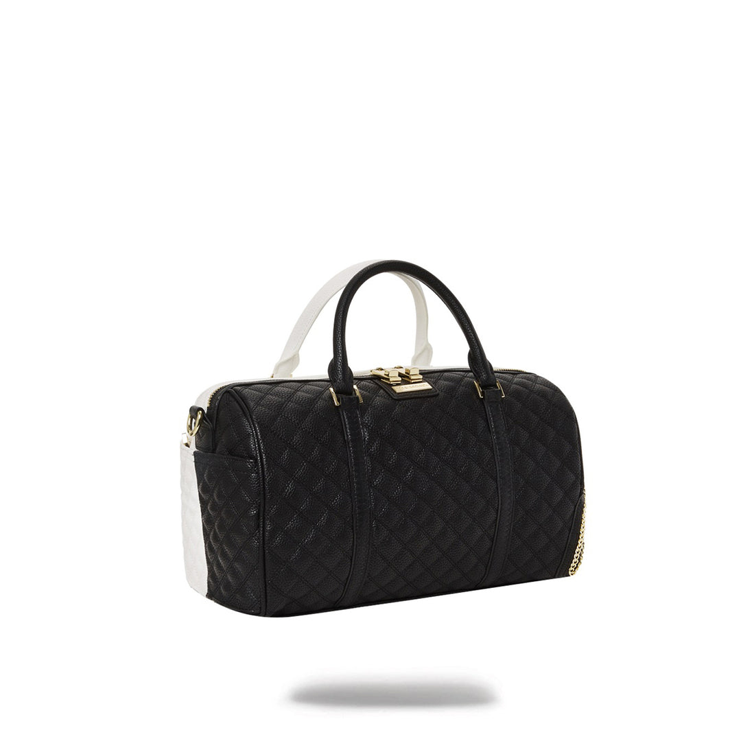 Limited Edition Split Quilt Shark Mini Duffle - 910D4709NSZ