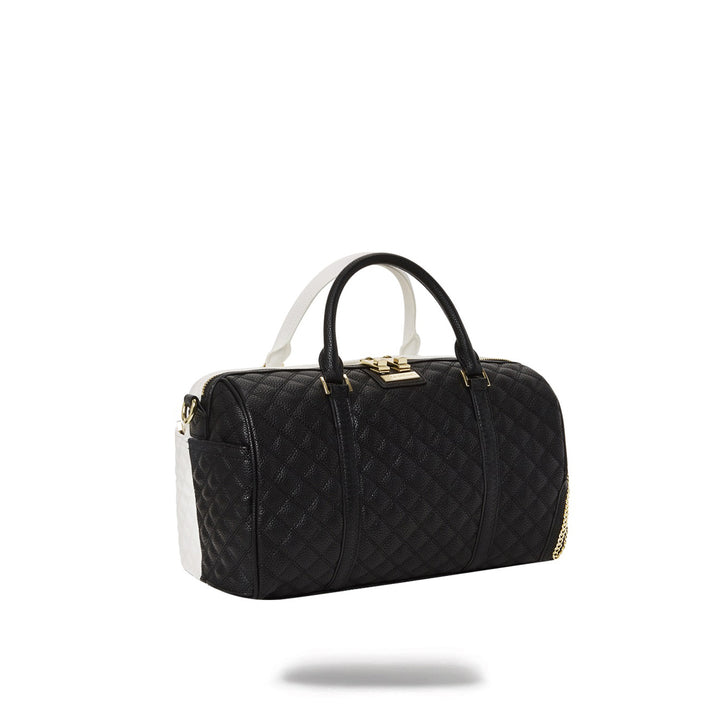 Limited Edition Split Quilt Shark Mini Duffle - 910D4709NSZ