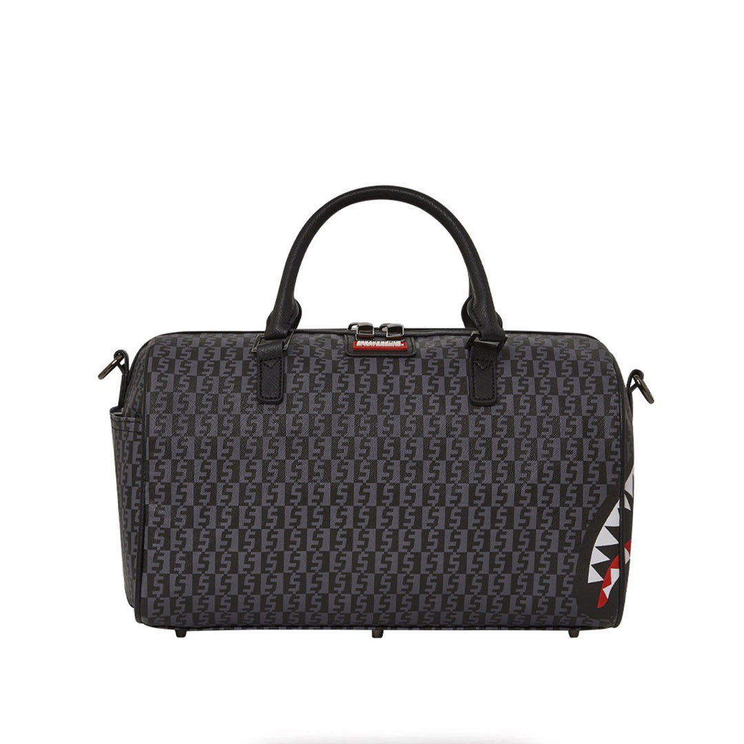 Limited Edition Money Check Grey Mini Duffle - 910D4941NSZ