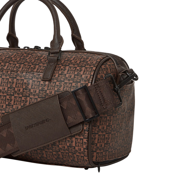 Limited Edition Sharks In Paris Check Mini Duffle - 910D4956NSZ