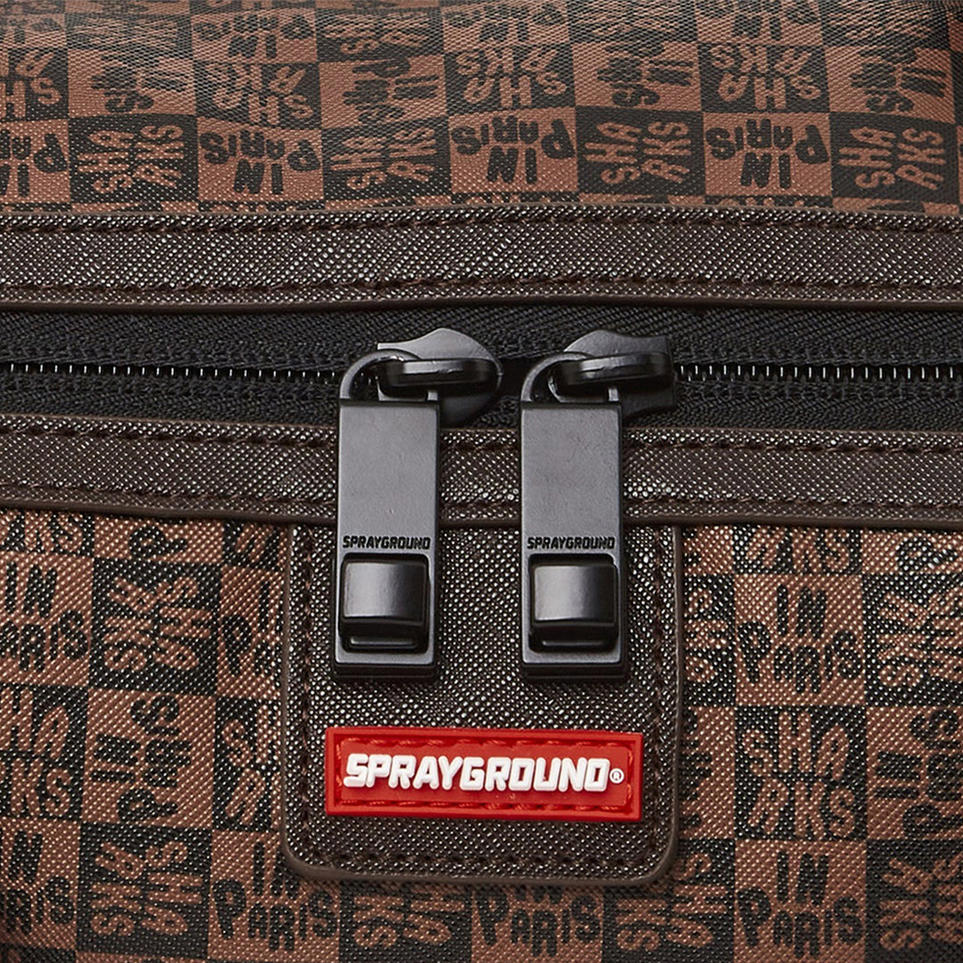 Limited Edition Sharks In Paris Check Mini Duffle - 910D4956NSZ