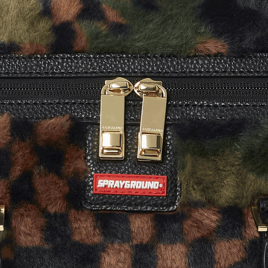 Limited Edition Green 3Am Fur Duffel For Unisex - 910D5745NSZ