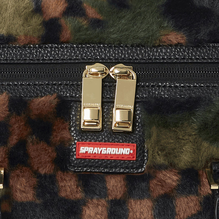 Limited Edition Green 3Am Fur Duffel For Unisex - 910D5745NSZ