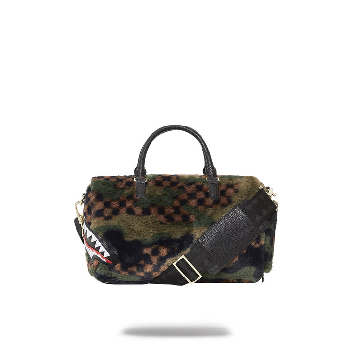 Limited Edition Green 3Am Fur Mini Mini Duffel For Unisex - 910D5746NSZ