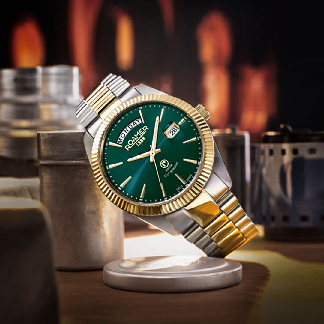 Primeline Daydate Automatic Men's Watch -  981662 48 75 90