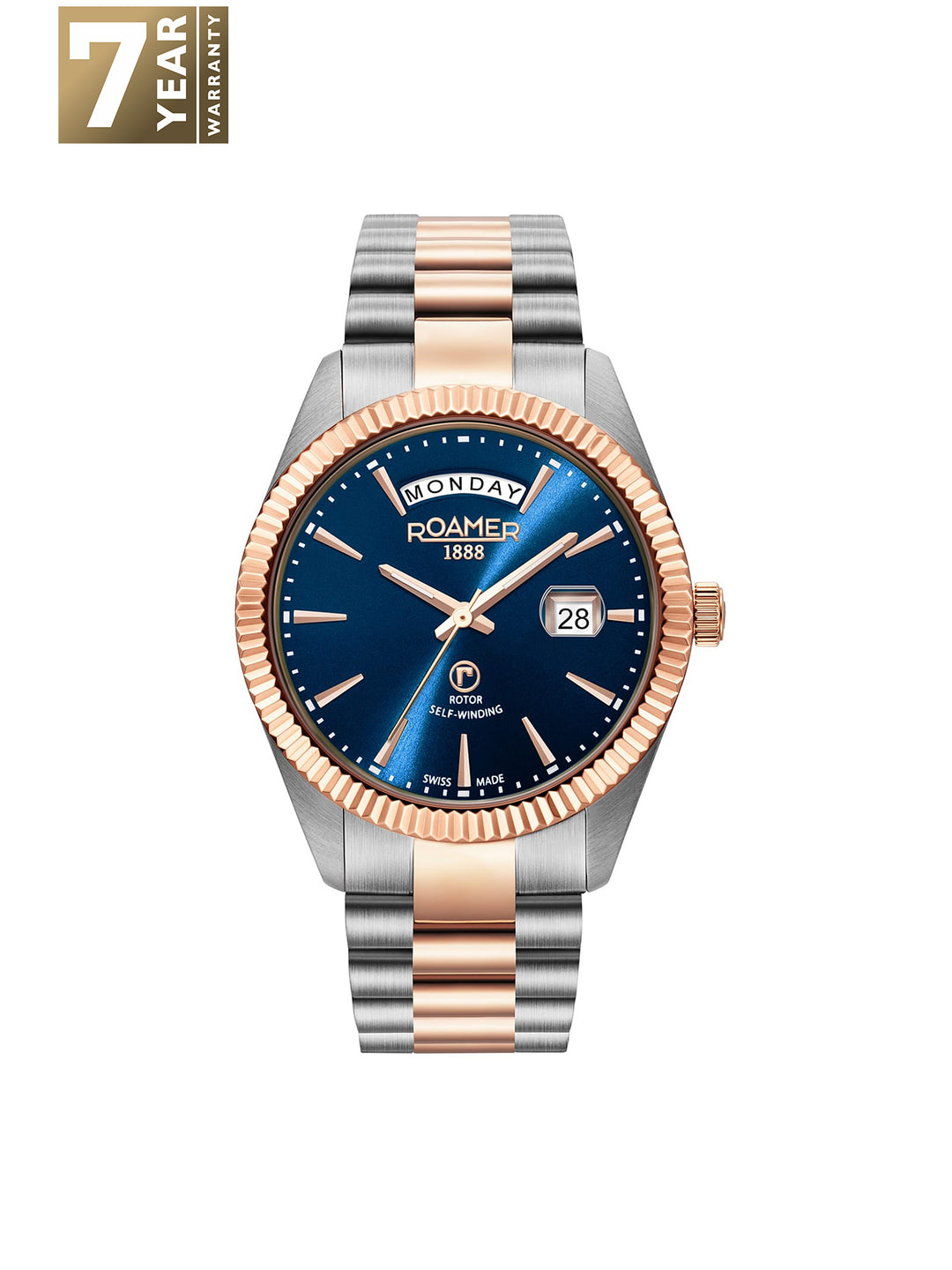 Primeline Daydate Automatic Men's Watch -  981662 47 45 90